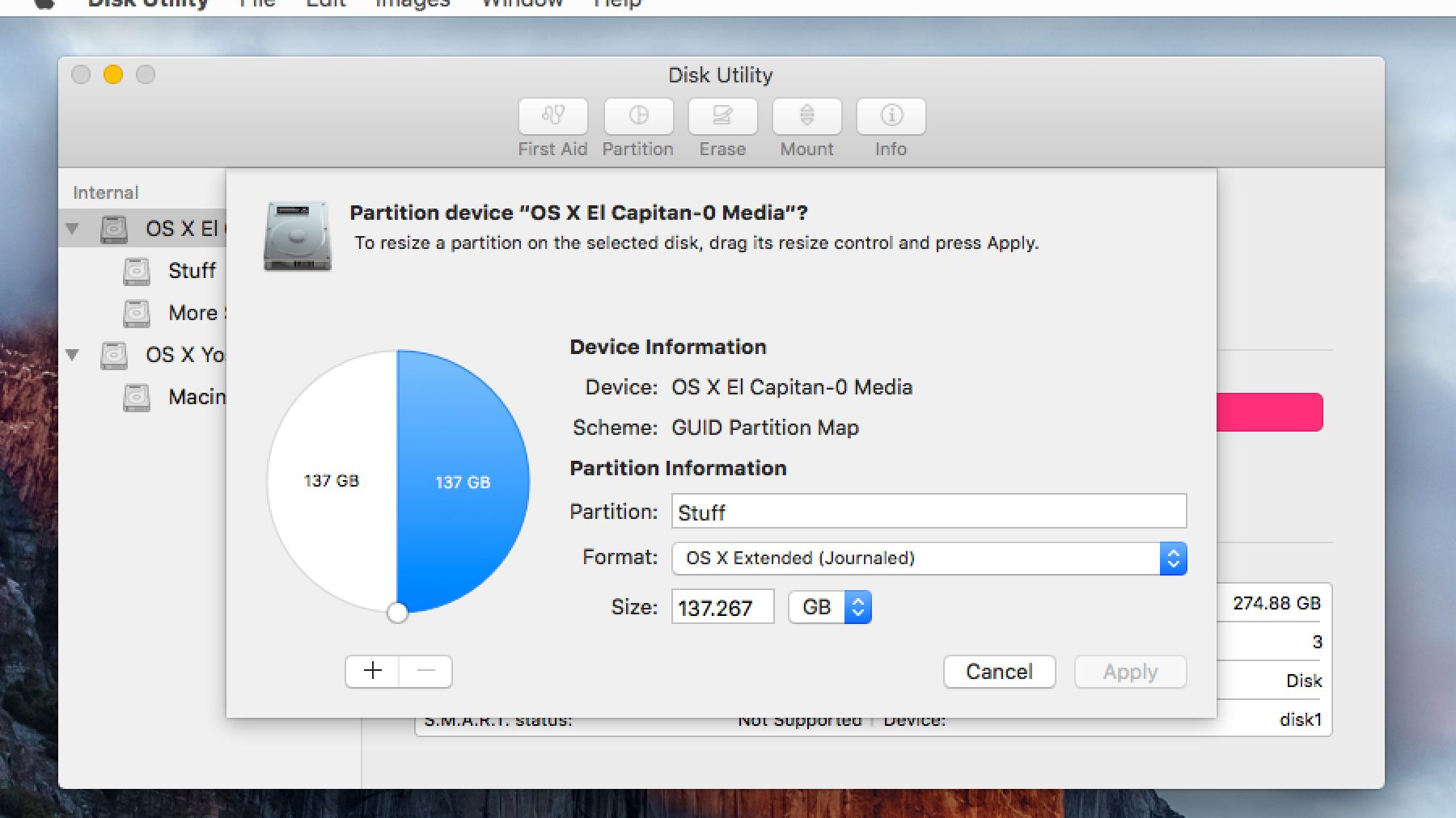 mac disk utility format options for mac and windows use